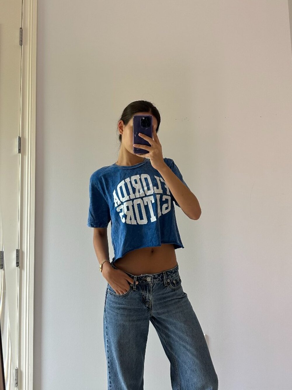 Florida Gators Cropped Graphic Tee